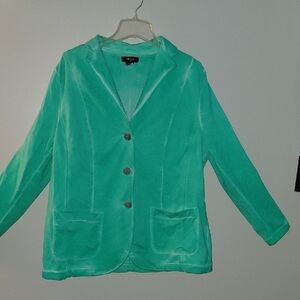 Teal/Green Blazer Jacket